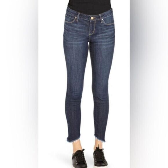 NWT Articles of Society Women’s Suzy Fray Step Hem Ankle Skinny Jeans - Size 14 - Picture 1 of 10